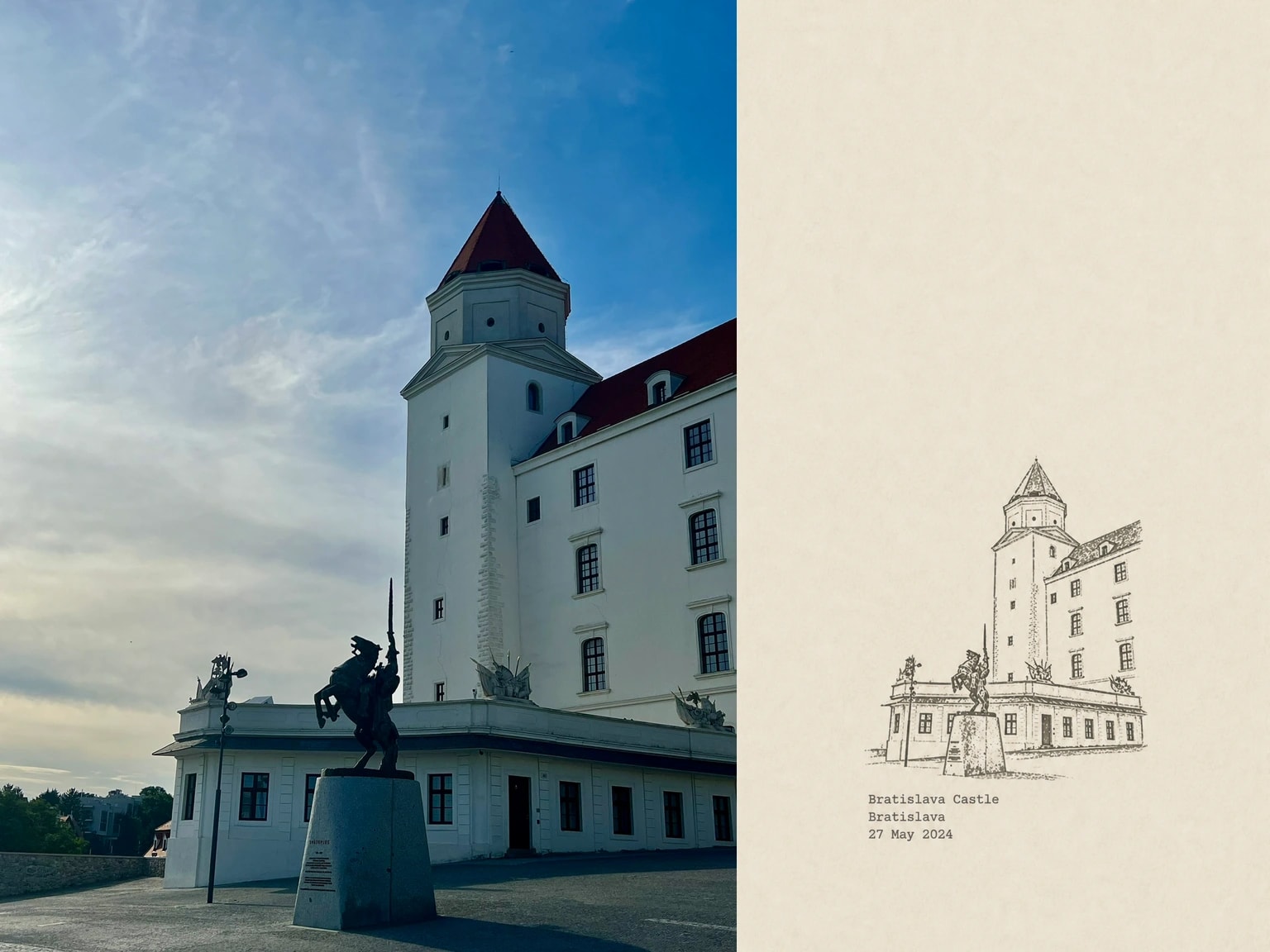 Bratislava Castle, Bratislava, 27 May 2024