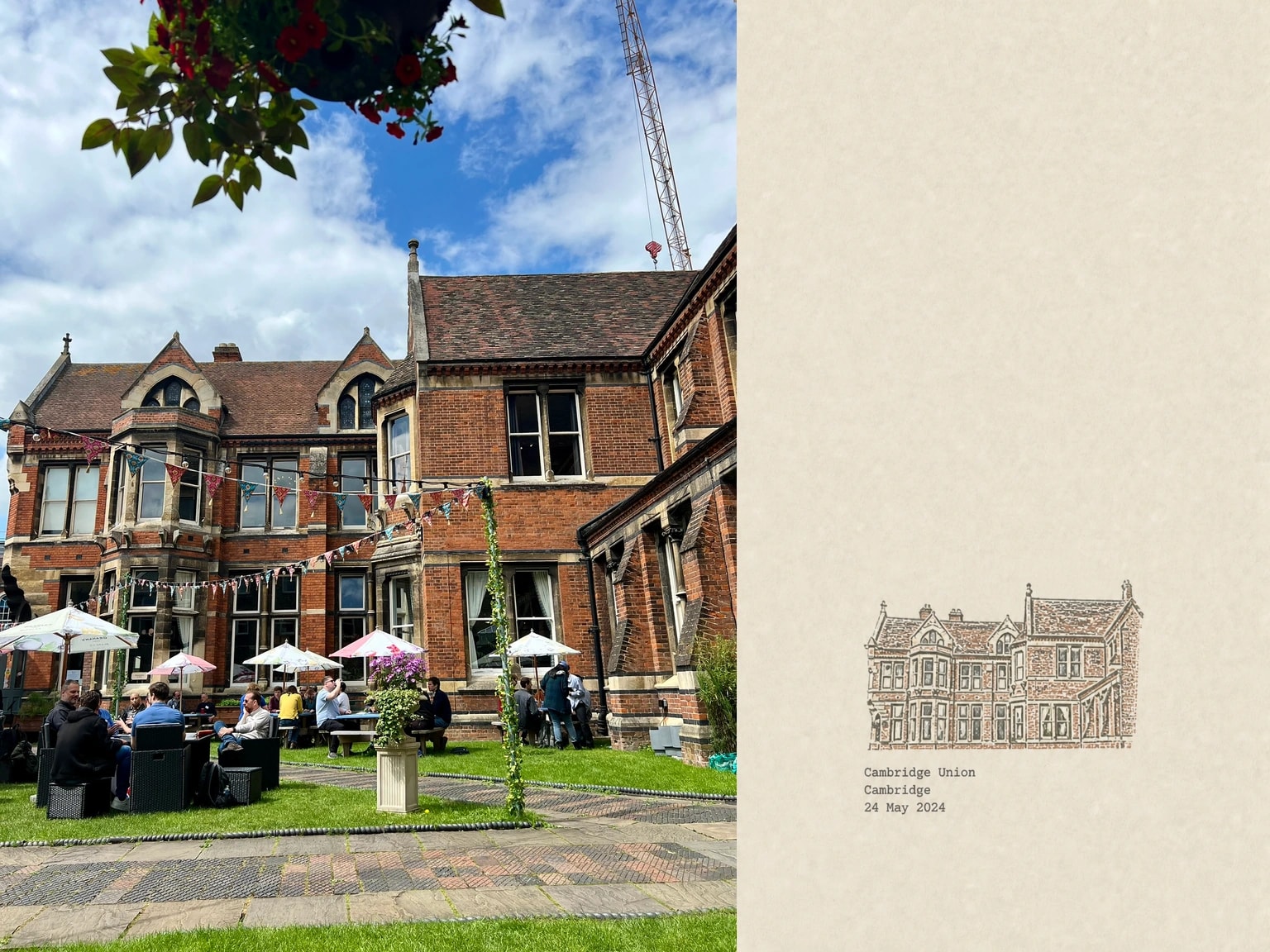 Cambridge Union, Cambridge, 24 May 2024
