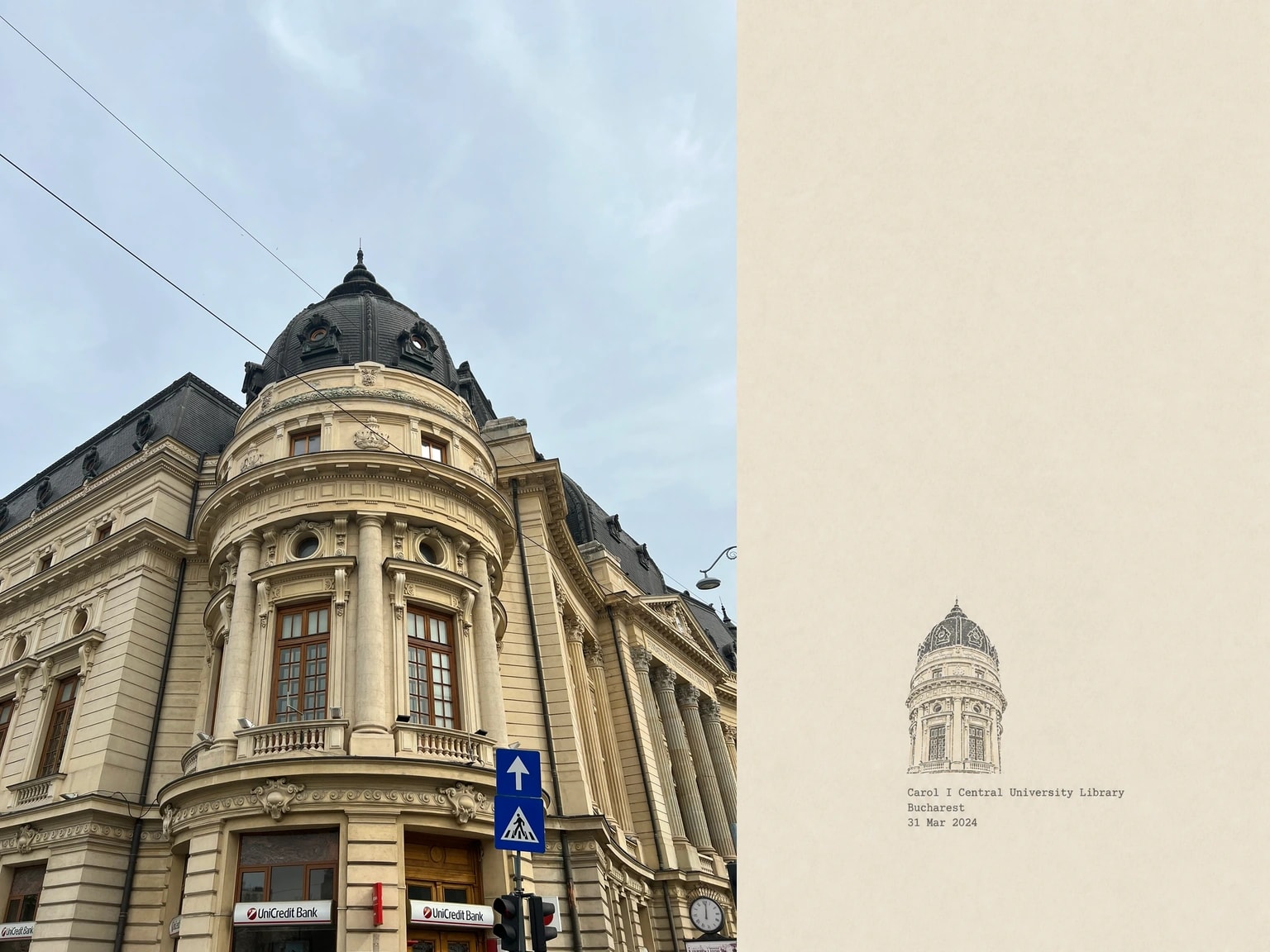 Carol I Central University Library, Bucharest, 31 Mar 2024