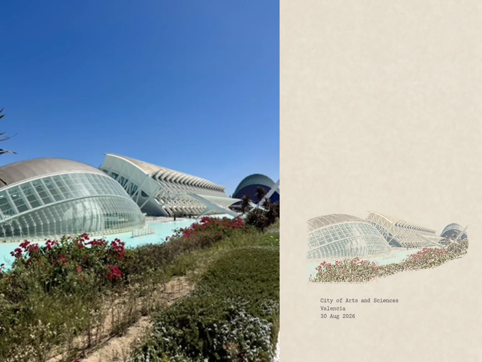 City of Arts and Sciences, Valencia, 30 Aug 2026