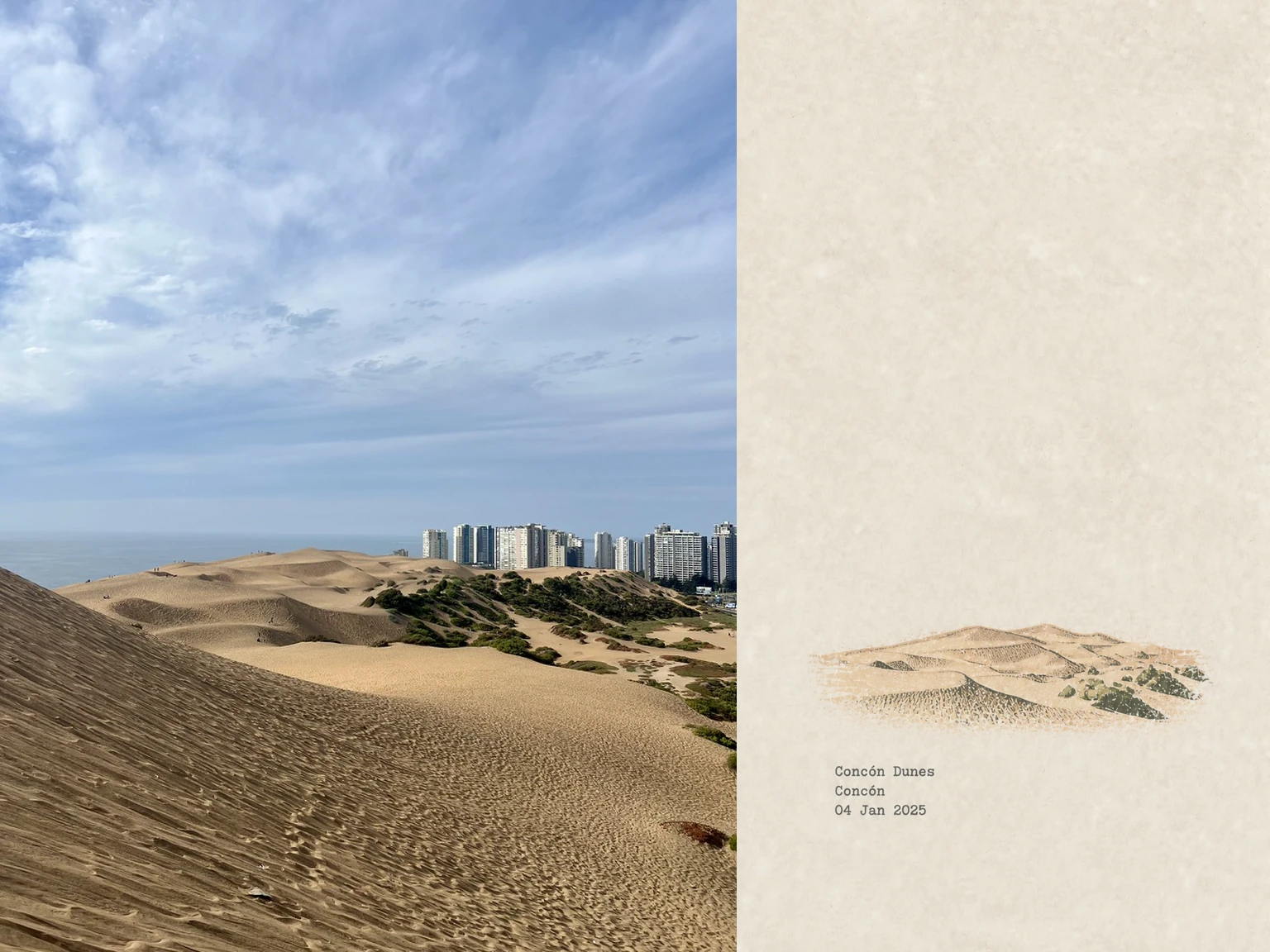 Concón Dunes, Concón, 04 Jan 2025
