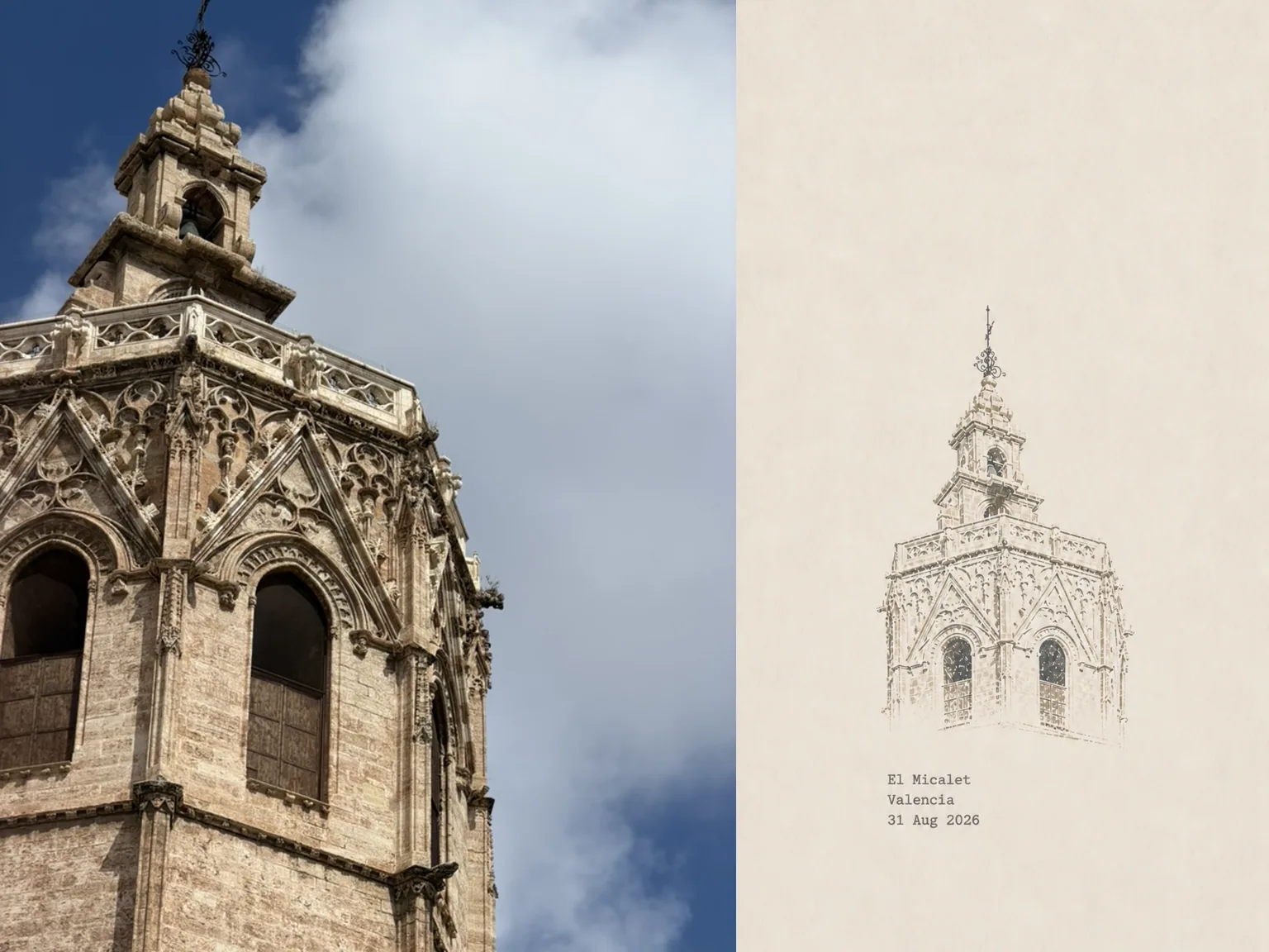 El Micalet, Valencia, 31 Aug 2026