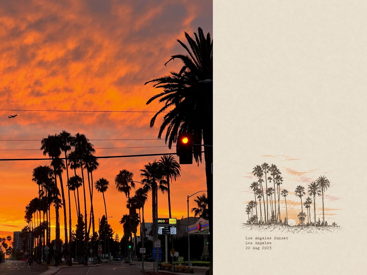 Los Angeles Sunset, Los Angeles, 20 Aug 2023
