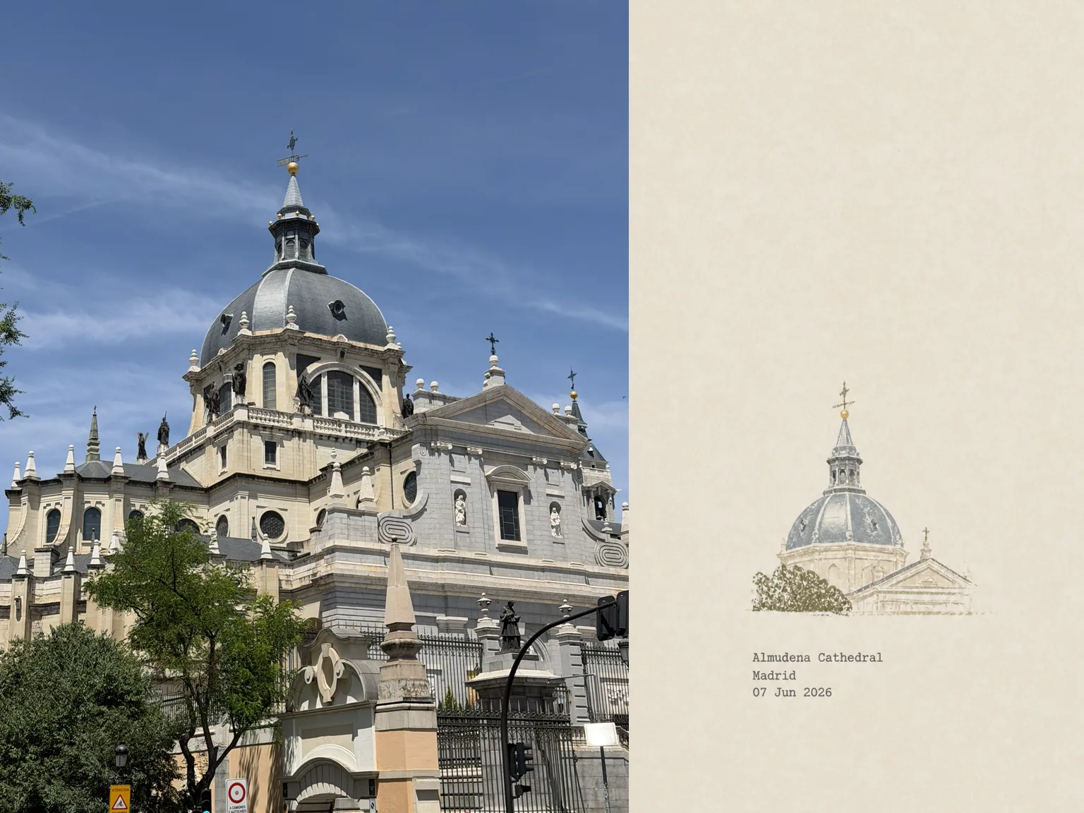 Almudena Cathedral, Madrid, 07 Jun 2026