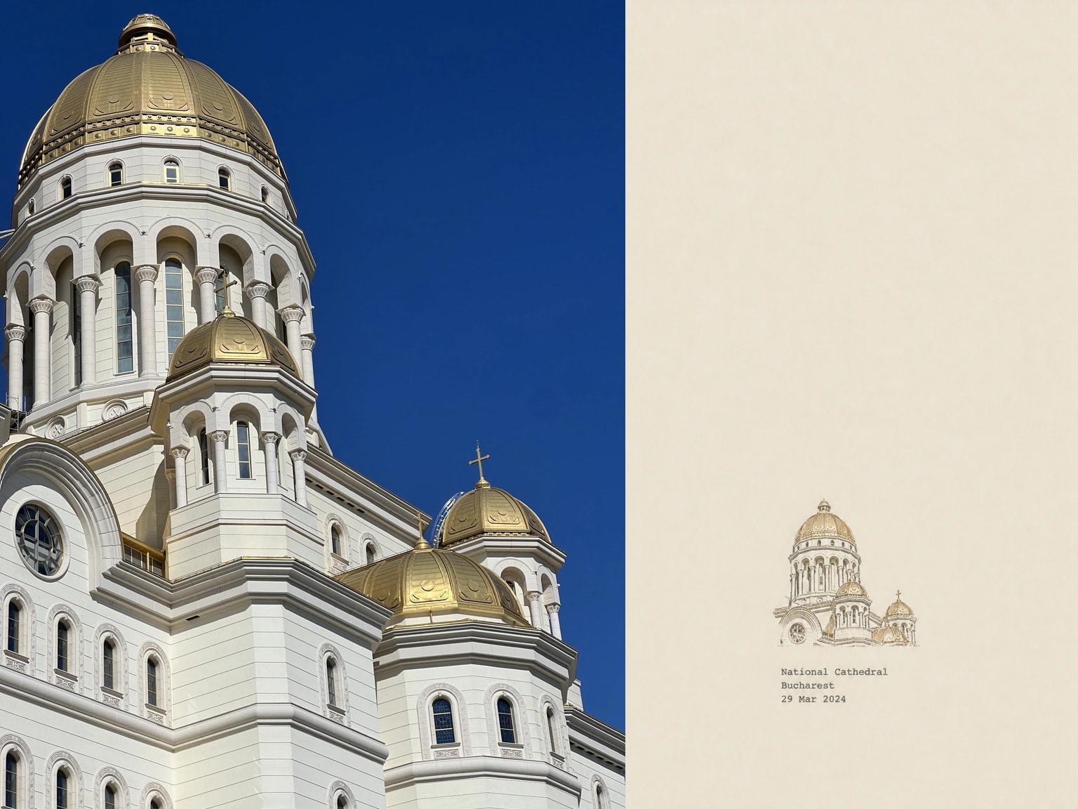 National Cathedral, Bucharest, 29 Mar 2024