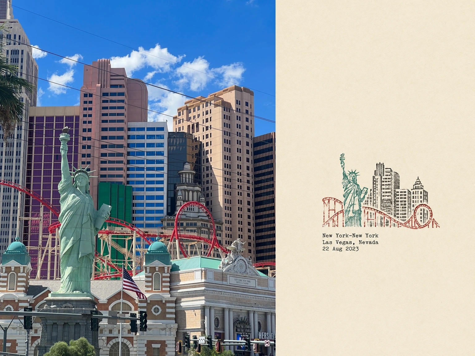 New York-New York, Las Vegas, Nevada, 22 Aug 2023