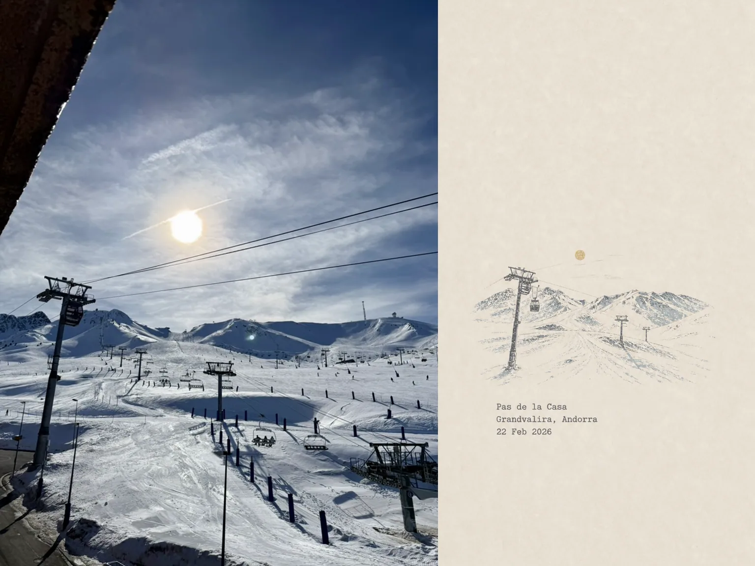 Pas de la Casa, Grandvalira, Andorra, 22 Feb 2026