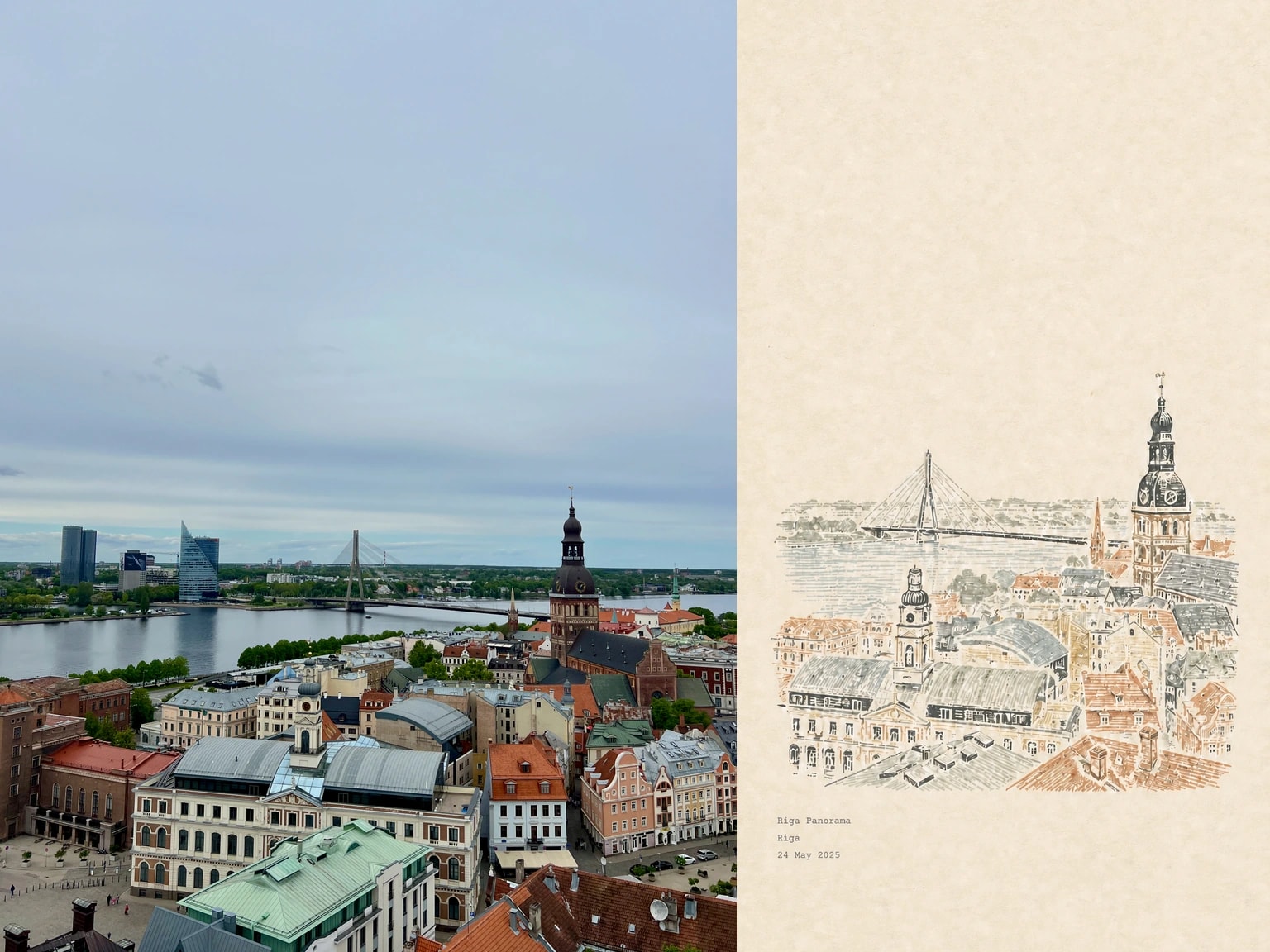 Riga Panorama, Riga, 24 May 2025