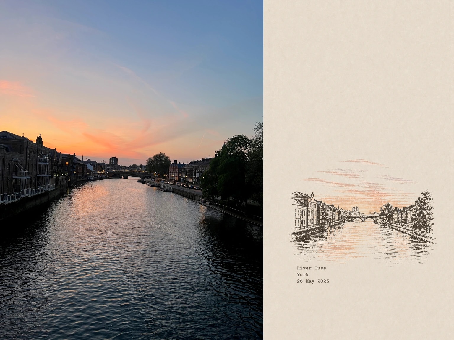River Ouse, York, 26 May 2023