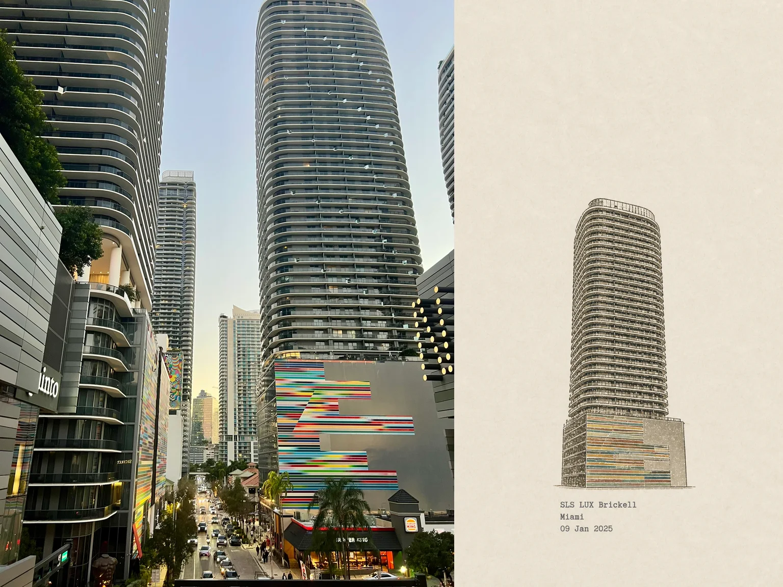 SLS LUX Brickell, Miami, 09 Jan 2025