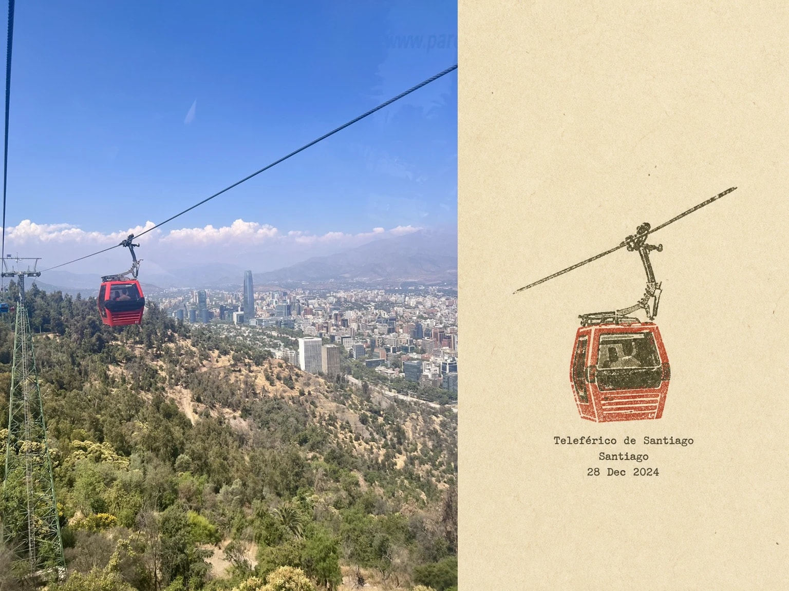 Teleférico de Santiago, Santiago, 28 Dec 2024