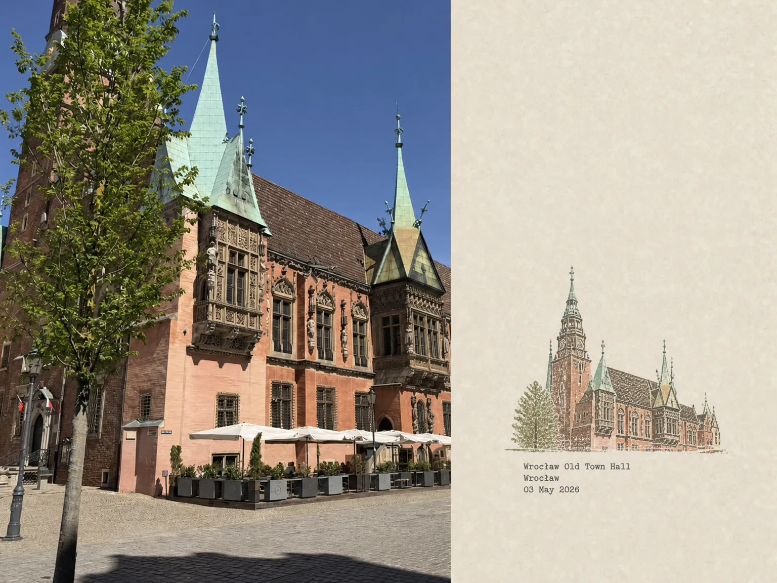 Wrocław Old Town Hall, Wrocław, 03 May 2026